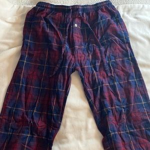 XL Plaid pajama pants